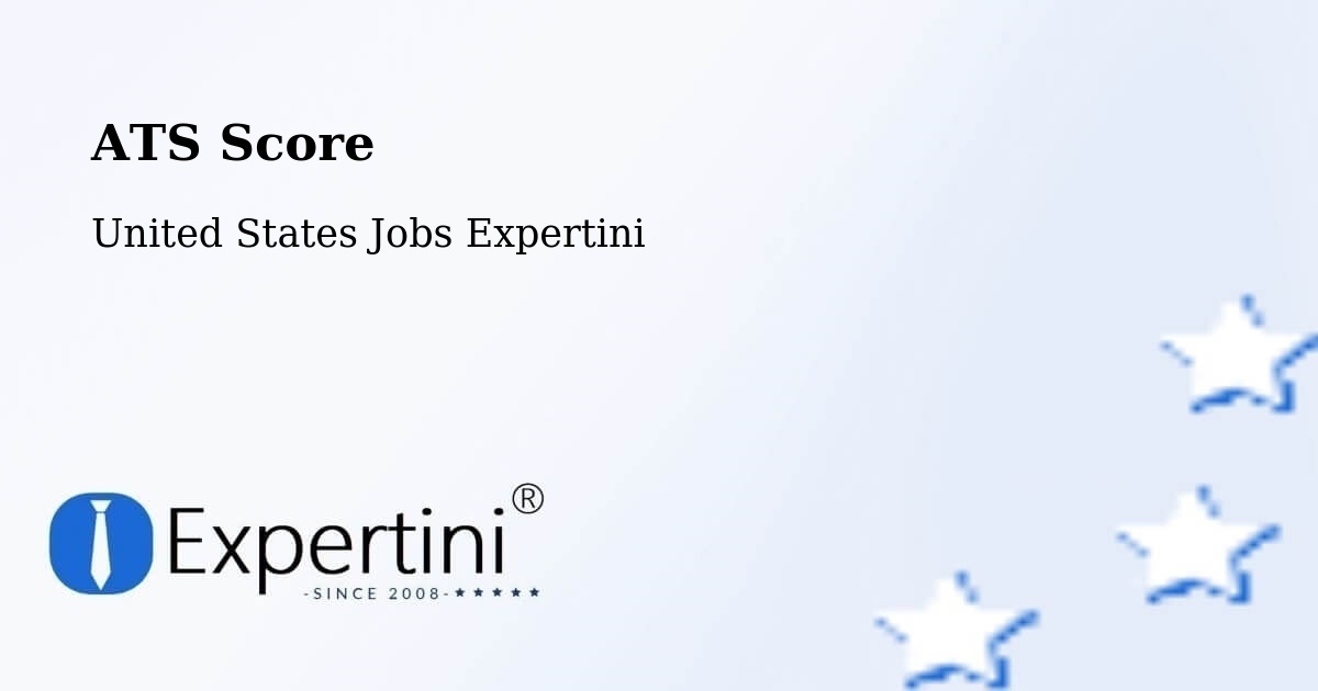 Resume ATS Score & Job Description Match Tool – Gloucester - United States Jobs Expertini