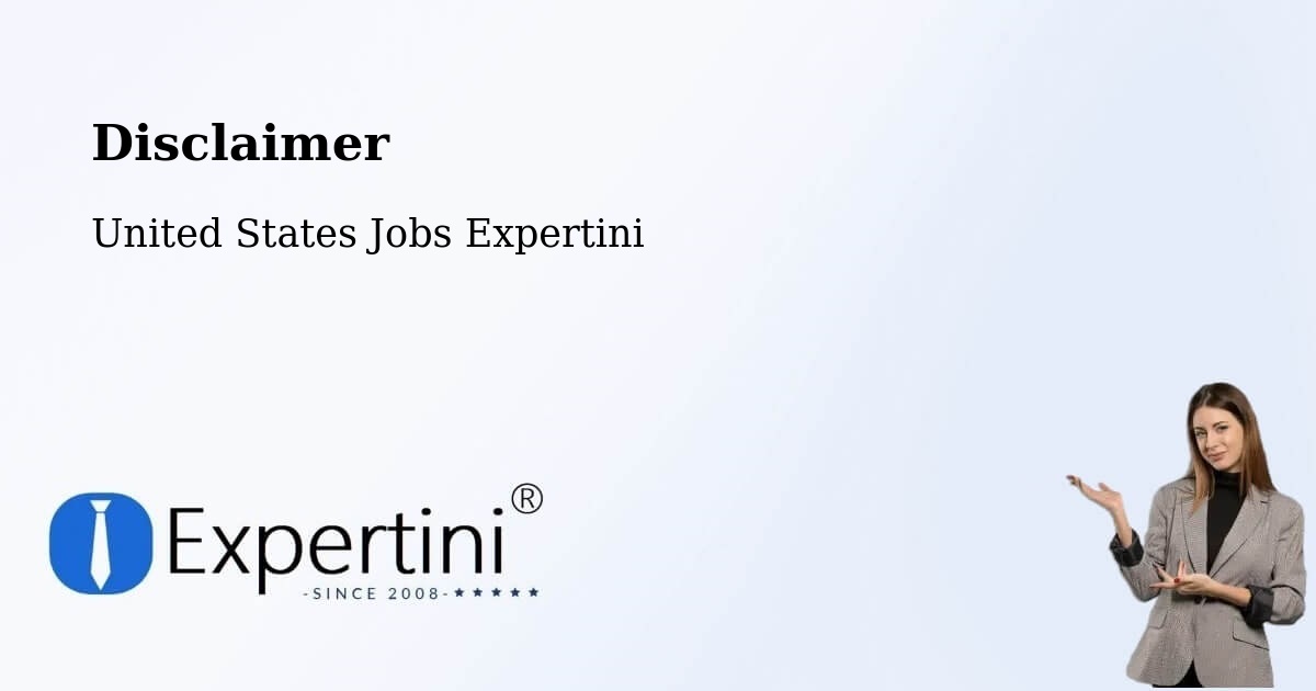 Disclaimer – Gloucester - United States Jobs Expertini