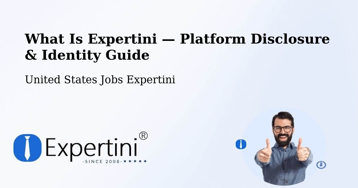 What Is Expertini — Platform Disclosure & Identity Guide – Gloucester